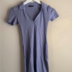 Zara Blue Tennis Mini Dress